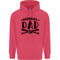 Fathers Day Baseball Dad Funny Childrens Kids Hoodie Heliconia