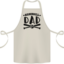 Fathers Day Baseball Dad Funny Cotton Apron 100% Organic Natural