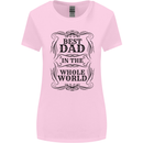 Fathers Day Best Dad in the Word Womens Wider Cut T-Shirt Light Pink