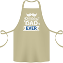 Fathers Day Daddest Dad Ever Cotton Apron 100% Organic Khaki
