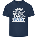 Fathers Day Daddest Dad Ever Kids T-Shirt Childrens Navy Blue