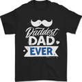 Fathers Day Daddest Dad Ever Mens T-Shirt 100% Cotton Black