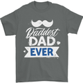 Fathers Day Daddest Dad Ever Mens T-Shirt 100% Cotton Charcoal