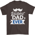 Fathers Day Daddest Dad Ever Mens T-Shirt 100% Cotton Dark Chocolate