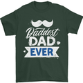 Fathers Day Daddest Dad Ever Mens T-Shirt 100% Cotton Forest Green