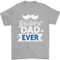 Fathers Day Daddest Dad Ever Mens T-Shirt 100% Cotton Sports Grey