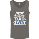 Fathers Day Daddest Dad Ever Mens Vest Tank Top Charcoal