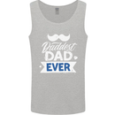 Fathers Day Daddest Dad Ever Mens Vest Tank Top Sports Grey