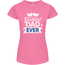 Fathers Day Daddest Dad Ever Womens Petite Cut T-Shirt Azalea