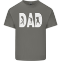 Fathers Day Golf Dad Golfer Golfing Mens Cotton T-Shirt Tee Top Charcoal