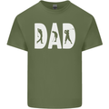 Fathers Day Golf Dad Golfer Golfing Mens Cotton T-Shirt Tee Top Military Green