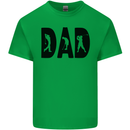 Fathers Day Golf Dad Golfing Golfer Mens Cotton T-Shirt Tee Top Irish Green