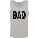 Fathers Day Golf Dad Golfing Golfer Mens Vest Tank Top Sports Grey