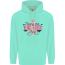 Fathers Day Nailing This Being a Father Dad Childrens Kids Hoodie Peppermint