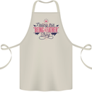 Fathers Day Nailing This Being a Father Dad Cotton Apron 100% Organic Natural