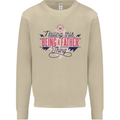 Fathers Day Nailing This Being a Father Dad Mens Sweatshirt Jumper Sand