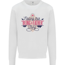 Fathers Day Nailing This Being a Father Dad Mens Sweatshirt Jumper White