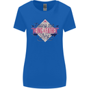 Fathers Day Nailing This Being a Father Dad Womens Wider Cut T-Shirt Royal Blue