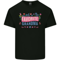 Favourite Grandma Grandparents Day Kids T-Shirt Childrens Black