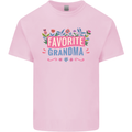 Favourite Grandma Grandparents Day Kids T-Shirt Childrens Light Pink
