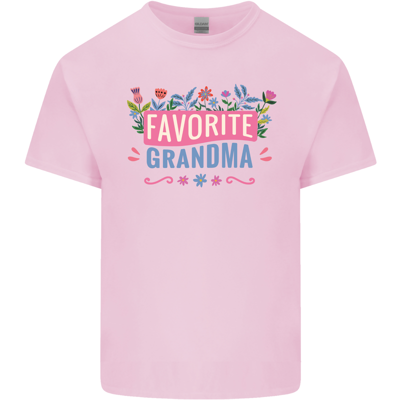 Favourite Grandma Grandparents Day Kids T-Shirt Childrens Light Pink