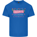 Favourite Grandma Grandparents Day Kids T-Shirt Childrens Royal Blue