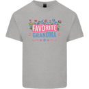 Favourite Grandma Grandparents Day Kids T-Shirt Childrens Sports Grey