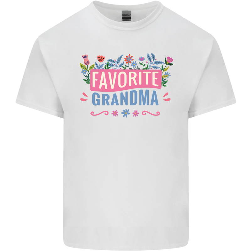 Favourite Grandma Grandparents Day Kids T-Shirt Childrens White