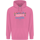 Favourite Grandma Grandparents Day Mens 80% Cotton Hoodie Azelea