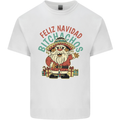Feliz Navidad Spanish Mexican Merry Christmas Kids T-Shirt Childrens White