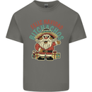 Feliz Navidad Spanish Mexican Merry Christmas Mens Cotton T-Shirt Tee Top Charcoal