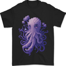 Female Kraken Octopus Cthulhu Mens T-Shirt 100% Cotton Black