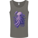 Female Kraken Octopus Cthulhu Mens Vest Tank Top Charcoal