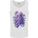Female Kraken Octopus Cthulhu Mens Vest Tank Top White
