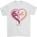 Ferret Heart Mens T-Shirt 100% Cotton White