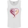 Ferret Heart Mens Vest Tank Top White