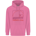 Fibonacci Spiral Mathematics Maths Science Childrens Kids Hoodie Azalea