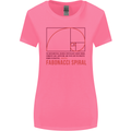 Fibonacci Spiral Mathematics Maths Science Womens Wider Cut T-Shirt Azalea