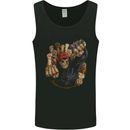 Fighting Spirit Revolution Anarchy Protest Mens Vest Tank Top Black