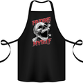 Finding Myself Skull Cotton Apron 100% Organic Black