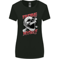 Finding Myself Skull Womens Wider Cut T-Shirt Black