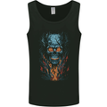 Fire From Hell Skull Mens Vest Tank Top Black