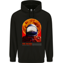 Fire Hazard Too Hot to Handle Astronaut Space Childrens Kids Hoodie Black