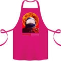 Fire Hazard Too Hot to Handle Astronaut Space Cotton Apron 100% Organic Pink