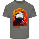 Fire Hazard Too Hot to Handle Astronaut Space Kids T-Shirt Childrens Charcoal