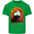 Fire Hazard Too Hot to Handle Astronaut Space Kids T-Shirt Childrens Irish Green