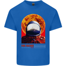 Fire Hazard Too Hot to Handle Astronaut Space Kids T-Shirt Childrens Royal Blue