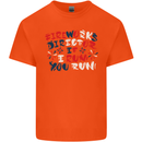 Fireworks Director Funny Bonfire Night July 4th Kids T-Shirt Childrens Orange