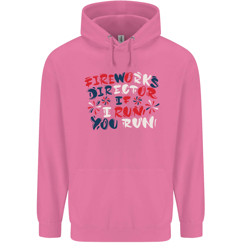 Fireworks Director Funny Bonfire Night July 4th Mens 80% Cotton Hoodie Azelea