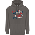 Fireworks Director Funny Bonfire Night July 4th Mens 80% Cotton Hoodie Charcoal